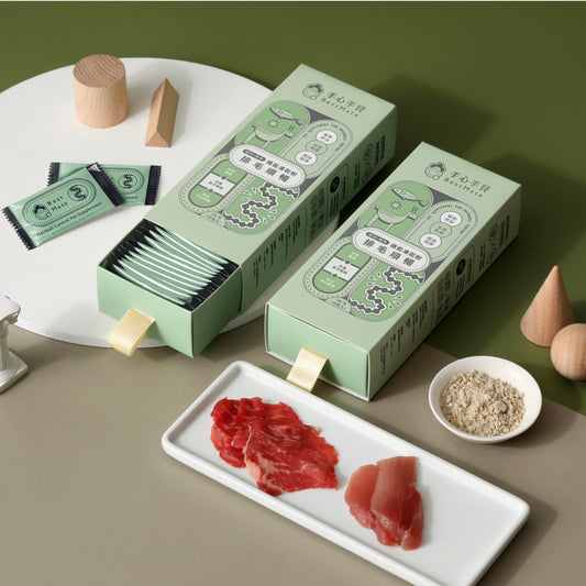 ❰ 貓Cat ❱ 順暢排毛 寵物機能凍乾粉|鹿肉X鮪魚 (30包/盒)