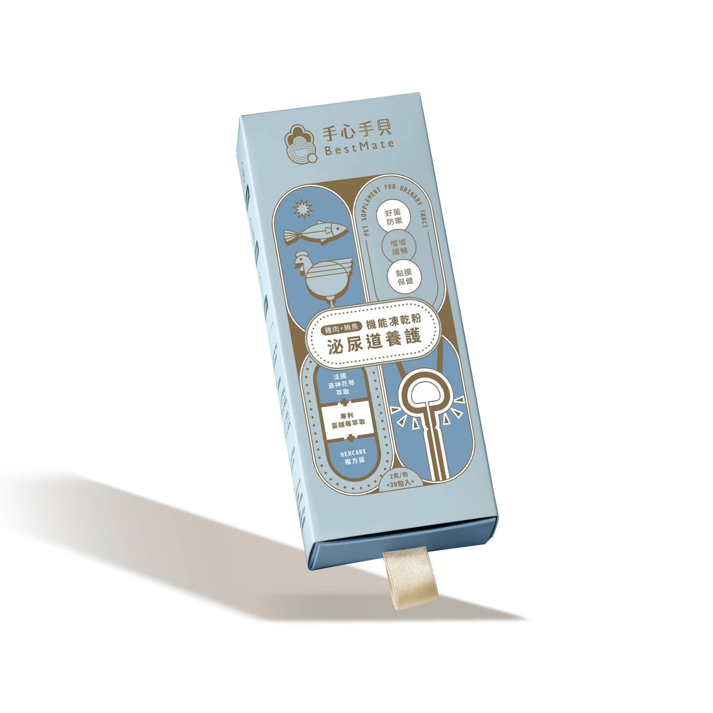 ❰ 狗Dog ❱ 泌尿養護 寵物機能凍乾粉|雞肉X鮪魚 (30包/盒)